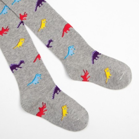 Pantyhose children, gray color, height 104-110-1