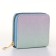 Women's wallet with lightning, blue color