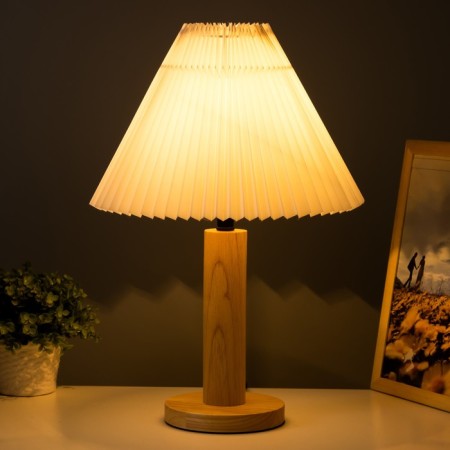 Board lamp "Sandr" E27 40W light wood 31x31x45 cm Risalux-1