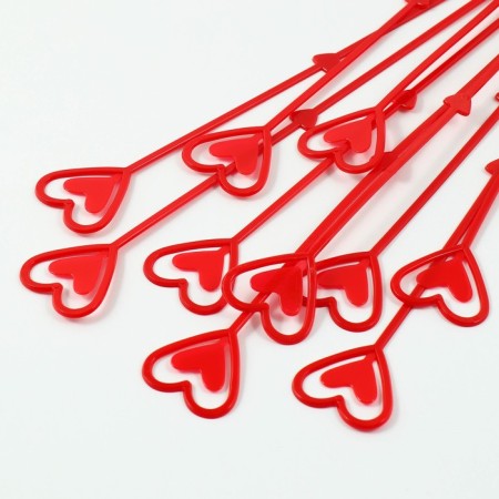 Holder for the postcard bouquet "Red", 34cm-2