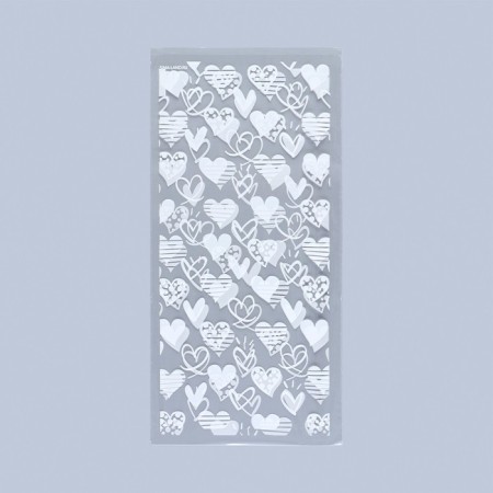 Propylene package "With Love", 14 x 29 cm-1