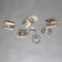 Chandelier "Accent", size 72x20.5x72 cm, 360W 6xe27