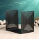 Holder-stand for the books "Labyrinth" set 2pcs, 9.2x12x15.4cm, black