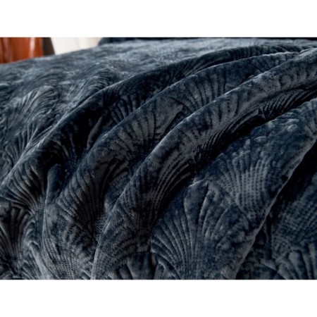 The bedspread with pillowcases Sofi de Marko "Rosalin", size 240x260 cm, 50x70 cm - 2 pcs, color anthracite-3