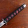Suv. Product Katana 3V1 on a stand, scabbard fabric, red dragons on black 47/70/89cm