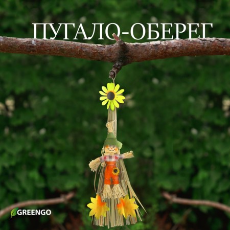 Scarecrow, for a garden house, mix, Greengo