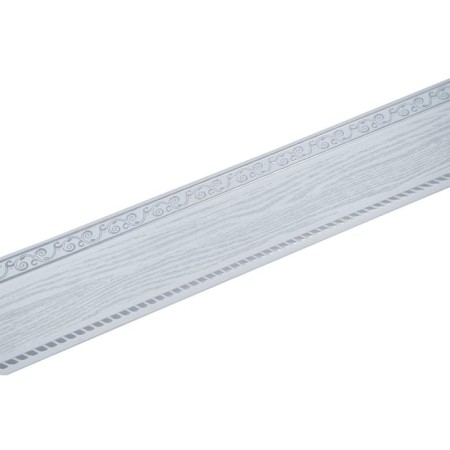 Planck for the cornice "Yesenin", height 7 cm, length 25 m, color silver/patina white