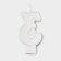 Candle figure for the cake "3", 3.7 x 7.2 cm