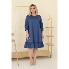 Women's dress, size 50, blue color