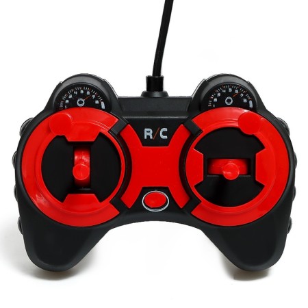 Radio -controlled machine "Racing", smoke, 1:12, with a battery, red color red-5