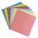 Colored paper for origami and applications 20 x 20 cm, 10 sheets, 10 colors, calligrata, 80 g/m2, in the folder