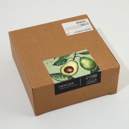 Deep plate ceramic "Avocado", 14.5 cm, 550 ml, green color-4