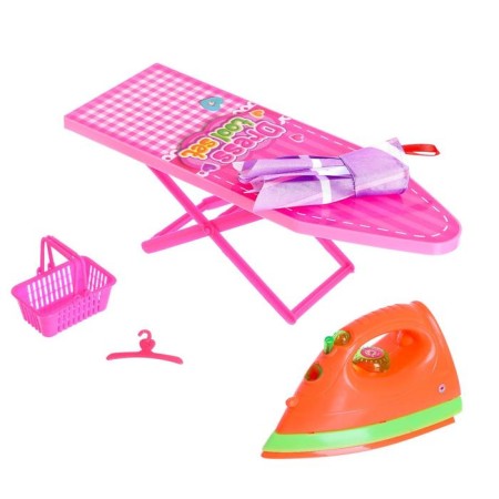 Set for ironing "board and iron", with light and sound effects, mix-7
