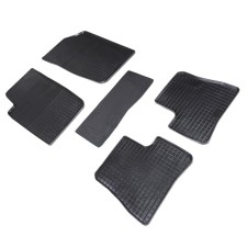 Rubber rugs ’grid’ for Peugeot 206, 1998-2012