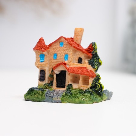 Figure "House Villa" 4x4x4cm, mix-5