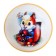 Ball with a pattern, d = 20 cm, mix