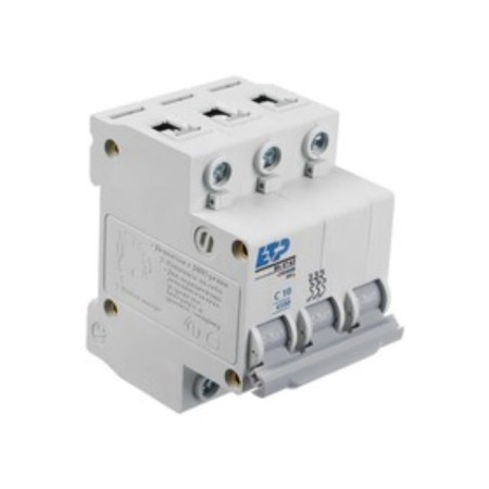 Aircraft switch VA 47-63, 3P 10A (C) 4.5KA ETP-1