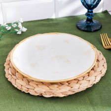Serving napkin, D 25 x 0.5 cm, water hyacinth