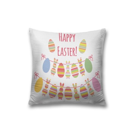 Decorative pillowcase "Easter garland", on a zipper, size 45x45 cm