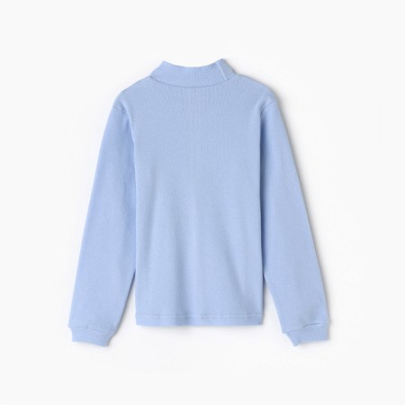 Baby turtleneck, blue color, height 122 cm-3