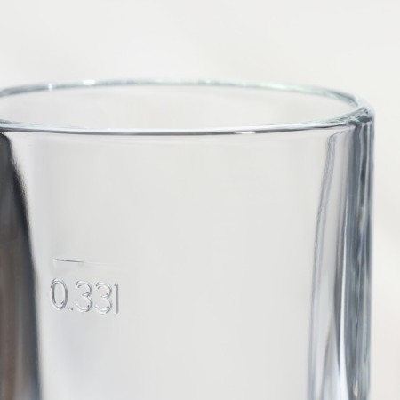 A set of glass mugs “TIME TIME. Beer mug ", 330 ml, 2 pcs-4