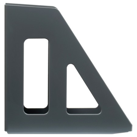 Paper tray Vertical Stamm "Asset", gray, width 70mm-1