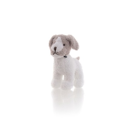 Soft toy Gulliver puppy, white-gray color, 16 cm-3