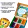 Marbble "mosaic with pebbles", according to the Montessori methodology