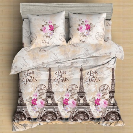 Bed Lowwind of Euro Mio, size 200x210 cm, 200x215 cm, 70x70 cm - 2 pcs-1