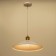 Lamp Bayerlux 1242/1wt E27 40W white 33x33x9.5-110 cm