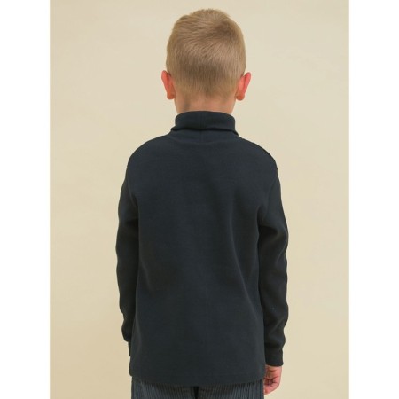 Turtleneck for a boy Pelican, height 104 cm, black color-2