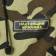 Carnival camouflage overalls with a beret for the smallest, knitwear, height 92 cm