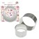 A set of culinary forms "Circle", diameter 7 and 10 cm, 2 pcs