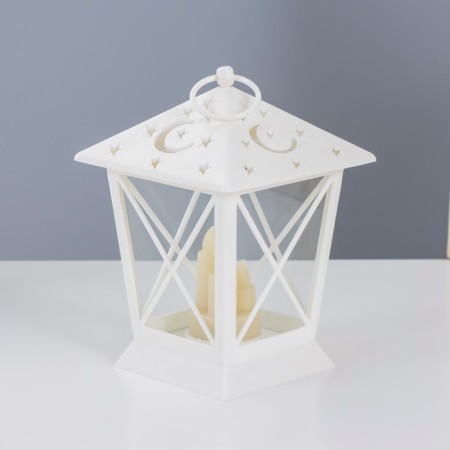 Night night "LED" from the batteries white 11.5x11.5x16.5 cm Risalux