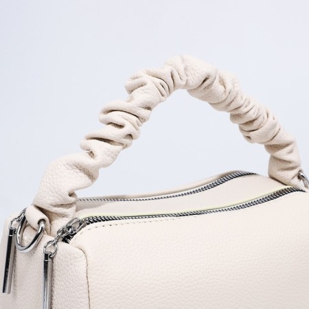 Baget bag with zipper, dairy color-3