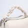 Baget bag with zipper, dairy color