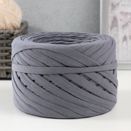 Knitted yarn, width 7-9 mm, 100m/295 gr ± 10% (42 - musk)