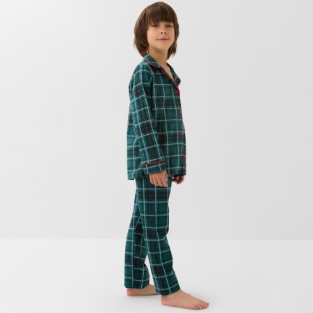 New Year. PAZHAMA Children's KAFTAN Green Mood, size 30 (98-104 cm)-7