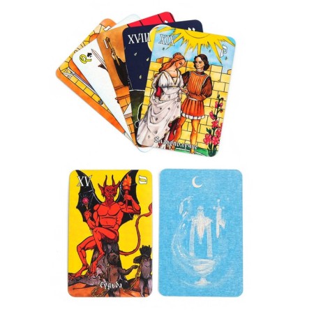 Gadal cards "Classic Tarot", 78 cards, 6 x 9 cm, with instructions-1