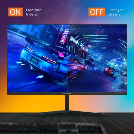 Монитор SunWind 23.8" SM-24FI221 черный IPS LED 16:9 HDMI M/M матовая 250cd 178гр/178гр 192 107748-5