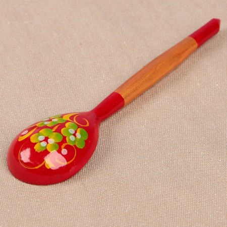 Spoon "rubella", tea, Khokhloma, mix-1