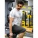 Sports T -shirt Male Isee, size 48, white color