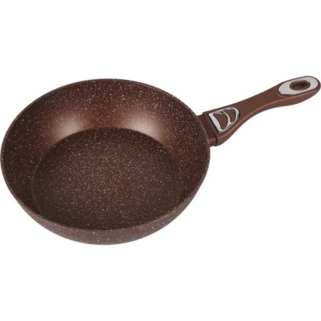Pan BK-7845, d = 26 cm deep, handle Soft Touch, black chocolate