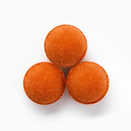 Gift set of cosmetics, bath bombs 3 x 20 g, aroma of chocolate praline, Beauty Fox-2