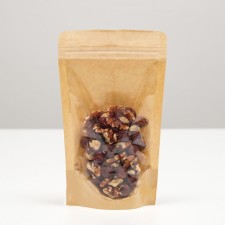 Zip-Lock package Crafts with a transparent wall 12 x 20 + 4 cm