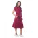 Female suit Relevant, size 46, burgundy color