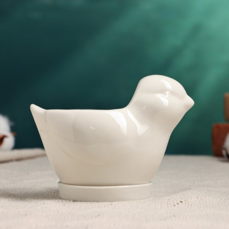 Pot "Bird" 12x8.5cm-3