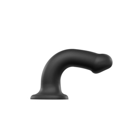 Belt strap-on on suction cup Strap-on-me, silicone, black color, 19 cm-5