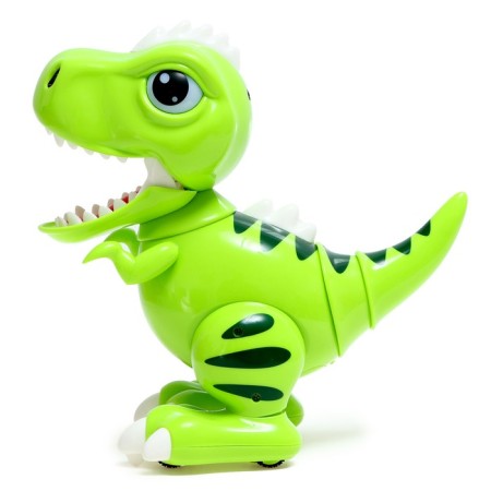 Robot Dinosaur "Peteum" IQ Bot, interactive: sensory, sound, light, batteries-2