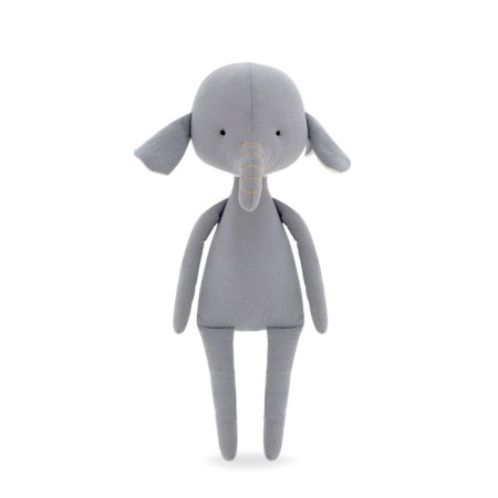 Soft toy "Elephant Alice Mermaid", 30 cm-5